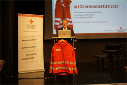 Beförderungsfeier Rotes Kreuz am 21. September 2021